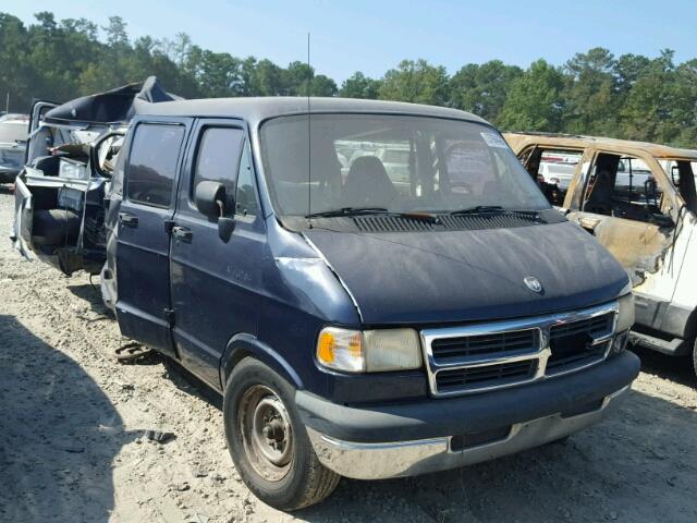 2B5WB35Z1RK577721 - 1994 DODGE RAM WAGON BLUE photo 9