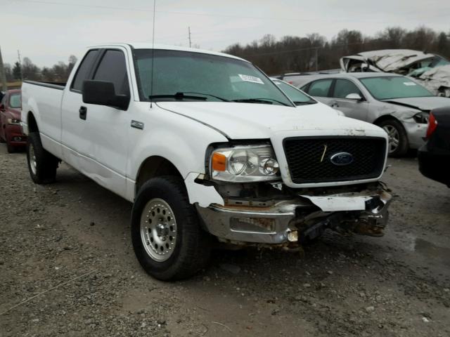 1FTVX14525NC01602 - 2005 FORD F150 WHITE photo 1