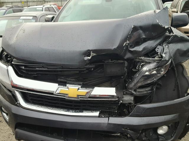 1GCHTCE33G1340357 - 2016 CHEVROLET COLORADO L GRAY photo 7