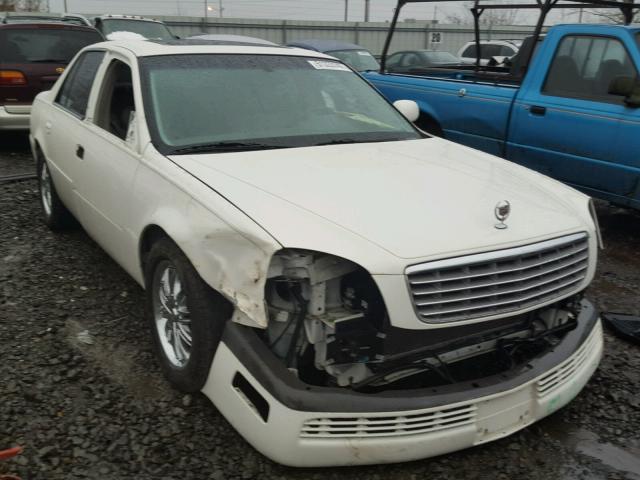 1G6KD54Y64U118999 - 2004 CADILLAC DEVILLE WHITE photo 1