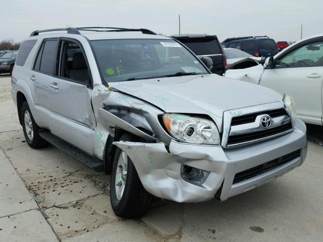 JTEZU14R370090857 - 2007 TOYOTA 4RUNNER SR SILVER photo 1