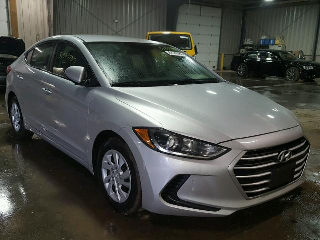 5NPD74LF1HH102698 - 2017 HYUNDAI ELANTRA SE SILVER photo 1