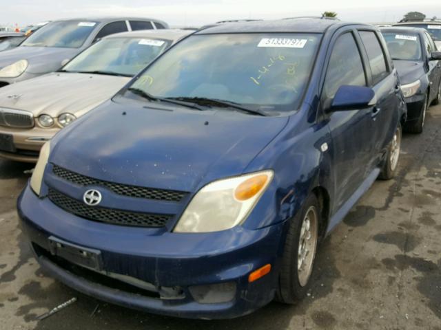 JTKKT624460162301 - 2006 TOYOTA SCION XA BLUE photo 2