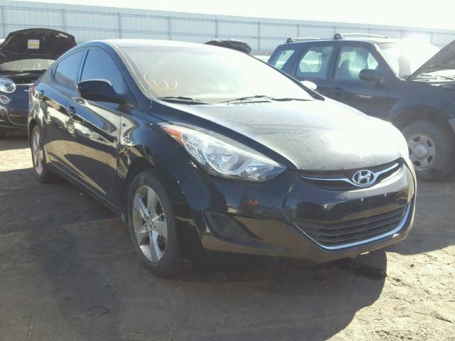 KMHDH4AE3DU716588 - 2013 HYUNDAI ELANTRA GL BLACK photo 1