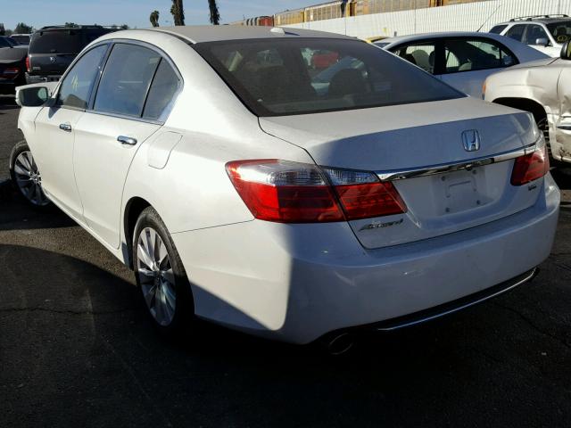 1HGCR3F83EA026791 - 2014 HONDA ACCORD EXL WHITE photo 3