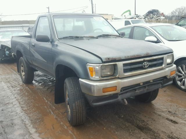 4TARN01P2PZ061419 - 1993 TOYOTA PICKUP 1/2 GREEN photo 1