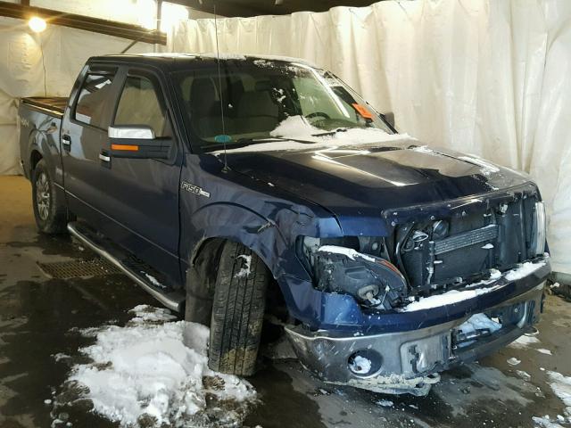 1FTFW1EV3AFD41247 - 2010 FORD F150 SUPER BLUE photo 1