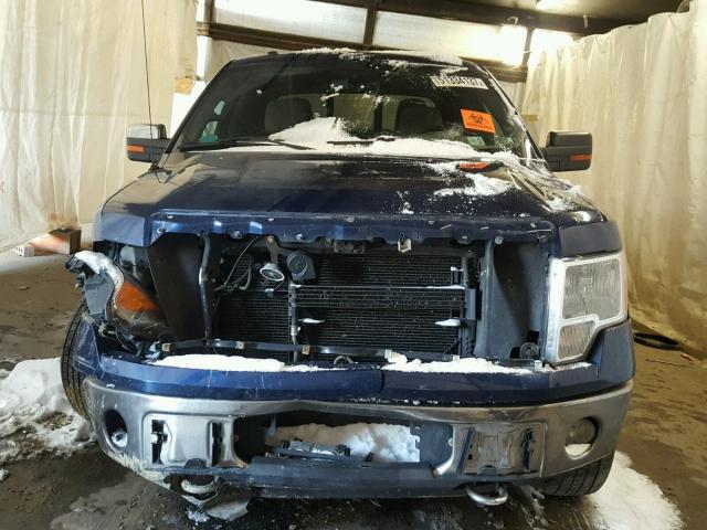 1FTFW1EV3AFD41247 - 2010 FORD F150 SUPER BLUE photo 7