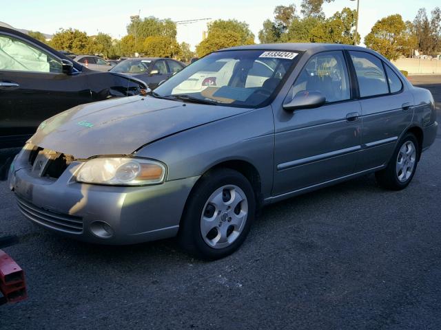 3N1CB51D04L897712 - 2004 NISSAN SENTRA 1.8 BROWN photo 2