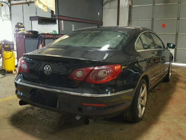 WVWGU73C79E523033 - 2009 VOLKSWAGEN CC VR6 4MO BLACK photo 4