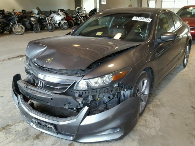 1HGCS2B89BA008201 - 2011 HONDA ACCORD EXL GRAY photo 2