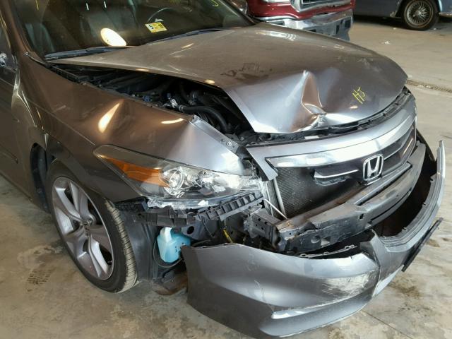 1HGCS2B89BA008201 - 2011 HONDA ACCORD EXL GRAY photo 9