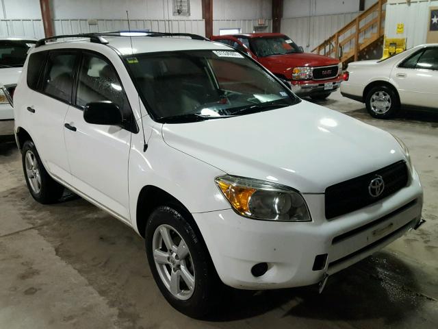 JTMZD33V386076146 - 2008 TOYOTA RAV4 WHITE photo 1