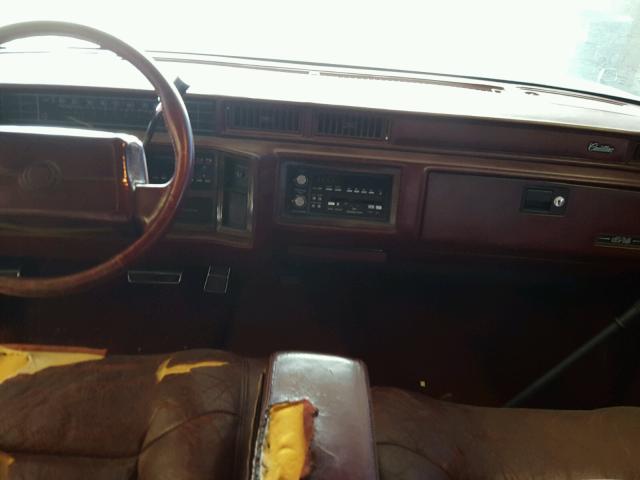 1G6CD53B5P4248391 - 1993 CADILLAC DEVILLE MAROON photo 9