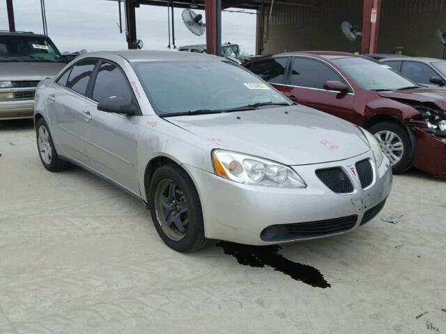 1G2ZG58B874213680 - 2007 PONTIAC G6 BASE SILVER photo 1