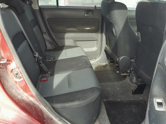 JTLKT324964114604 - 2006 TOYOTA SCION XB RED photo 6