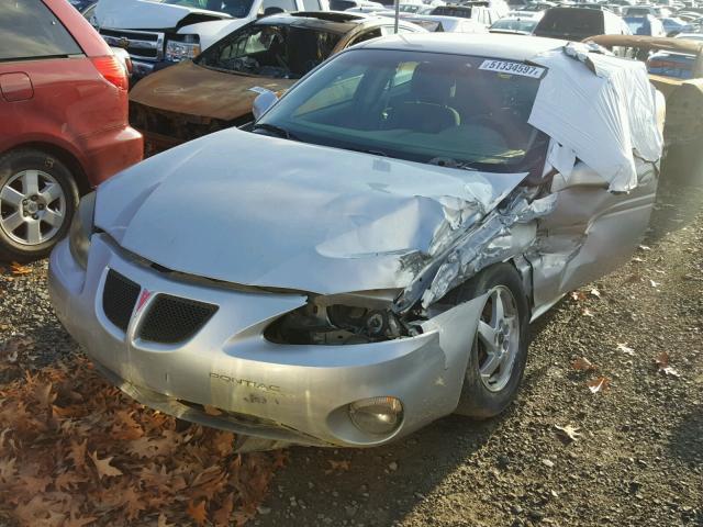 2G2WP522941215716 - 2004 PONTIAC GRAND PRIX SILVER photo 2