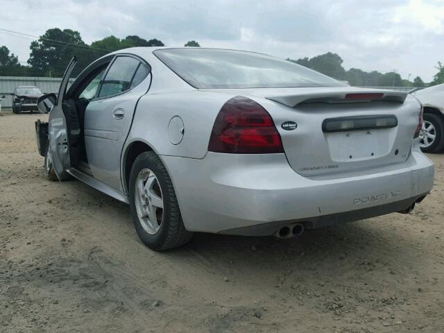 2G2WP522941215716 - 2004 PONTIAC GRAND PRIX SILVER photo 3