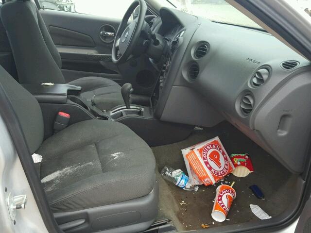 2G2WP522941215716 - 2004 PONTIAC GRAND PRIX SILVER photo 5