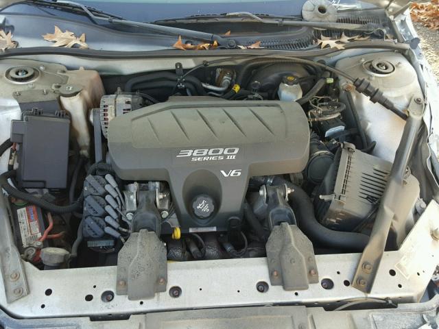 2G2WP522941215716 - 2004 PONTIAC GRAND PRIX SILVER photo 7