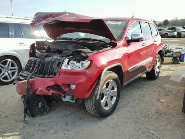 1J4RR5GG1BC641327 - 2011 JEEP GRAND CHER RED photo 2