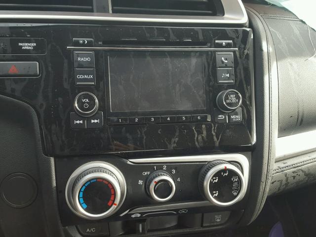 JHMGK5H58GS006339 - 2016 HONDA FIT LX Siyah fotoğraf 9