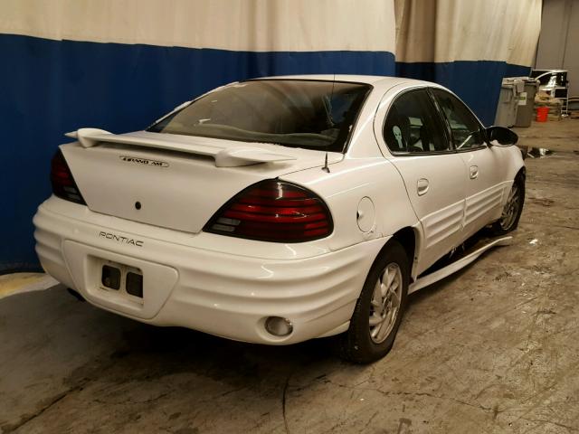 1G2NF52E32C240546 - 2002 PONTIAC GRAND AM S WHITE photo 4