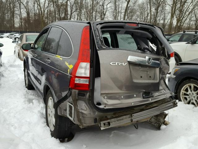 5J6RE48799L069776 - 2009 HONDA CR-V EXL BROWN photo 3