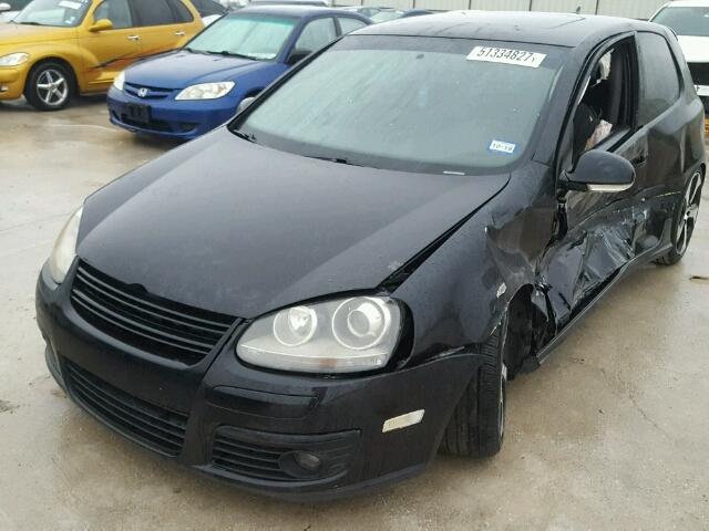 WVWFV71K29W069027 - 2009 VOLKSWAGEN GTI BLACK photo 2