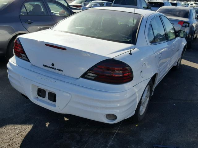 1G2NE52T6XC556631 - 1999 PONTIAC GRAND AM S WHITE photo 4