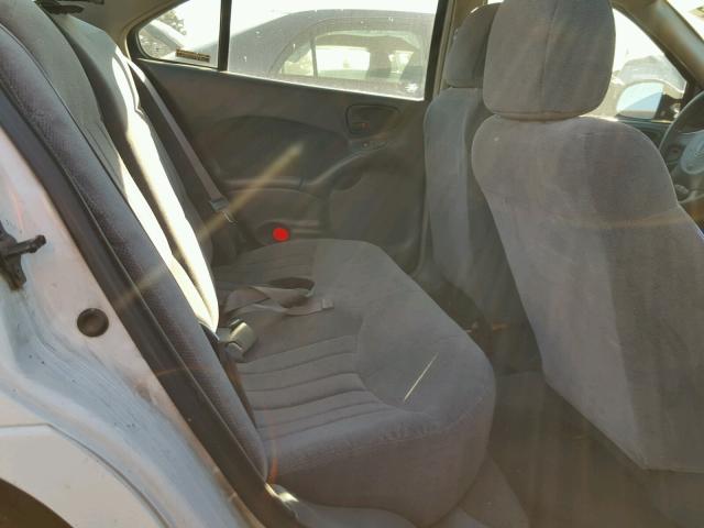 1G2NE52T6XC556631 - 1999 PONTIAC GRAND AM S WHITE photo 6