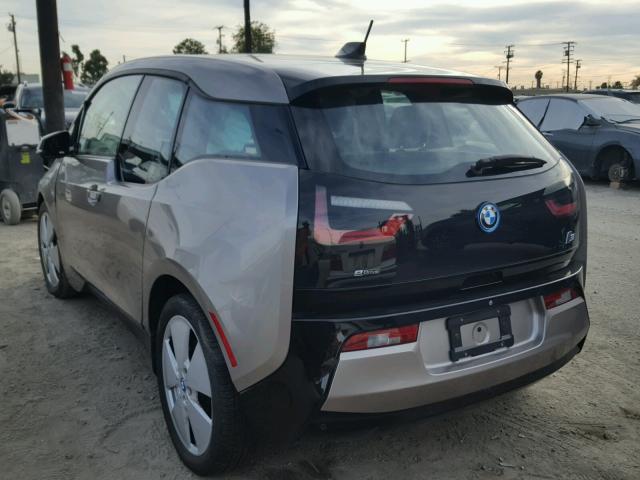 WBY1Z4C59FV504274 - 2015 BMW I3 REX BROWN photo 3