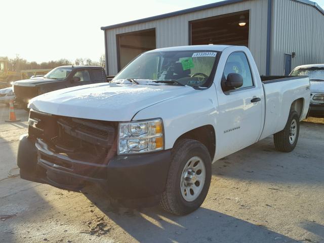 1GCNKPEX3CZ123516 - 2012 CHEVROLET SILVERADO WHITE photo 2