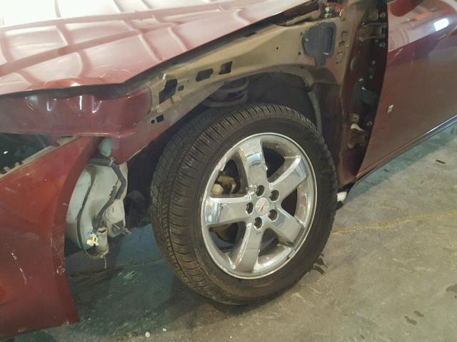 1G2ZH17NX84211982 - 2008 PONTIAC G6 GT RED photo 9