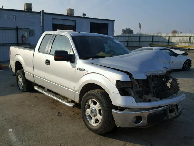 1FTEX1CM2BFA49321 - 2011 FORD F150 SUPER SILVER photo 1