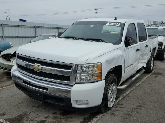 3GCEC23J39G202045 - 2009 CHEVROLET SILVERADO WHITE photo 2