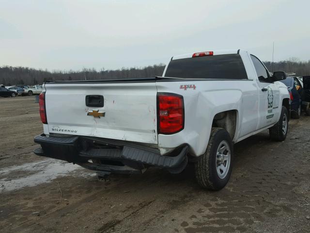 1GCNKPEH9EZ379851 - 2014 CHEVROLET SILVERADO WHITE photo 4