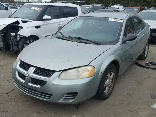 1B3EL46X26N149709 - 2006 DODGE STRATUS SX GREEN photo 2