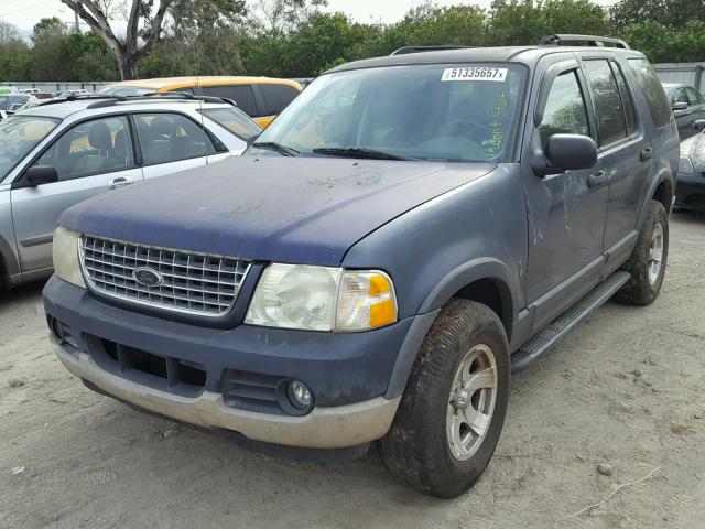 1FMZU73K13UB84181 - 2003 FORD EXPLORER X BLUE photo 2