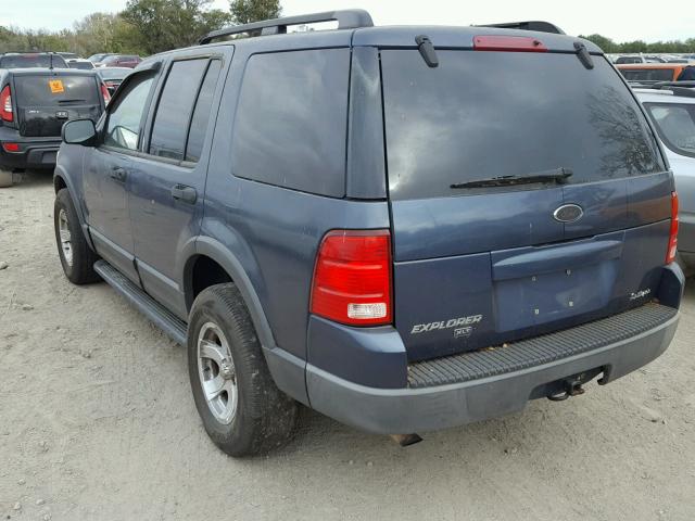 1FMZU73K13UB84181 - 2003 FORD EXPLORER X BLUE photo 3