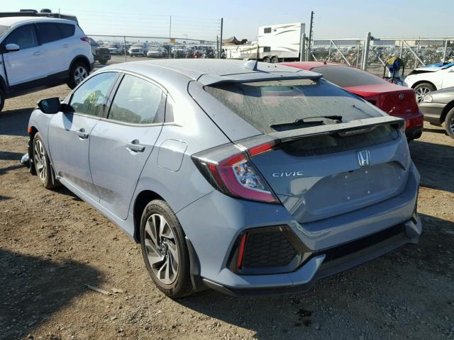 SHHFK7H26HU426922 - 2017 HONDA CIVIC LX SILVER photo 3