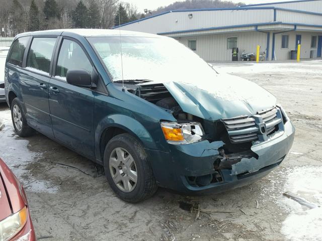 2D8HN44E89R638180 - 2009 DODGE GRAND CARA GREEN photo 1