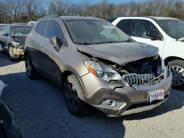 KL4CJBSB4DB151612 - 2013 BUICK ENCORE CON BEIGE photo 1