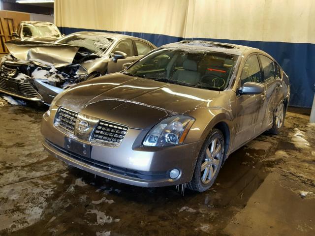 1N4BA41E56C835435 - 2006 NISSAN MAXIMA SE GRAY photo 2