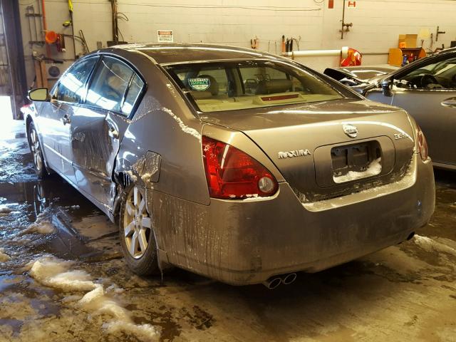 1N4BA41E56C835435 - 2006 NISSAN MAXIMA SE GRAY photo 3