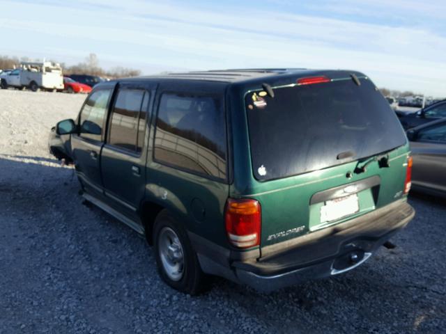 1FMZU83P9YZC49015 - 2000 FORD EXPLORER X GREEN photo 3