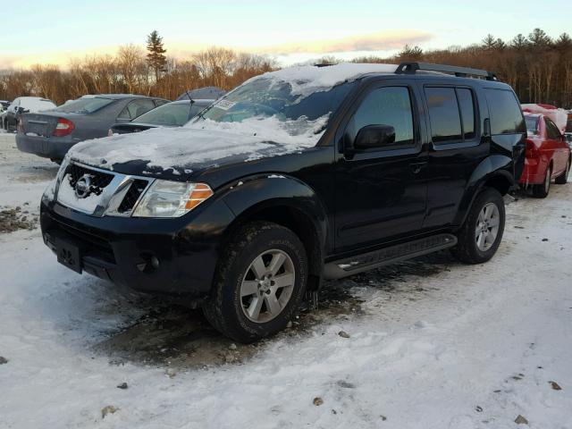 5N1AR1NB0BC622847 - 2011 NISSAN PATHFINDER BLACK photo 2