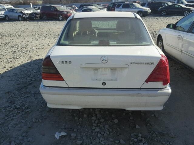 WDBHA24G6XA795366 - 1999 MERCEDES-BENZ C 230 WHITE photo 9