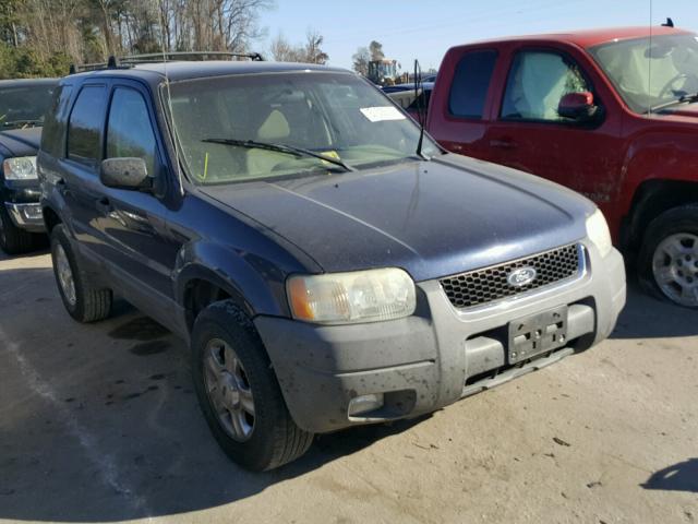 1FMYU03134DA06204 - 2004 FORD ESCAPE XLT BLUE photo 1