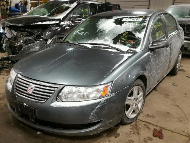 1G8AJ55F57Z168017 - 2007 SATURN ION LEVEL GRAY photo 2